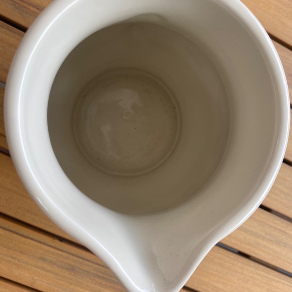Longaberger Ceramic Pitcher - Picture 2 of 4